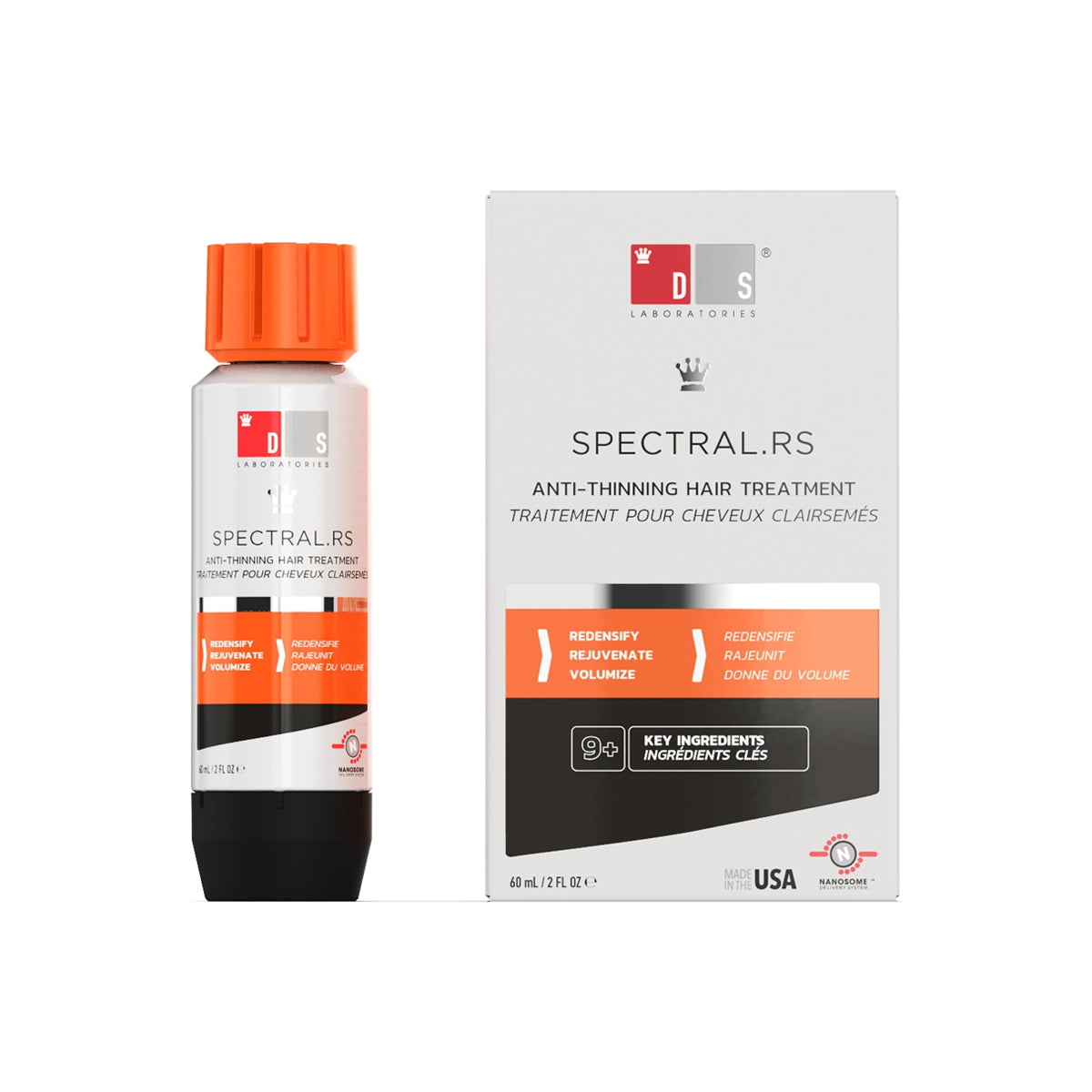 DS LABS SPECTRAL.RS ANTI-THINNING HAIR TREATMENT LOCIÓN CAPILAR 60ML