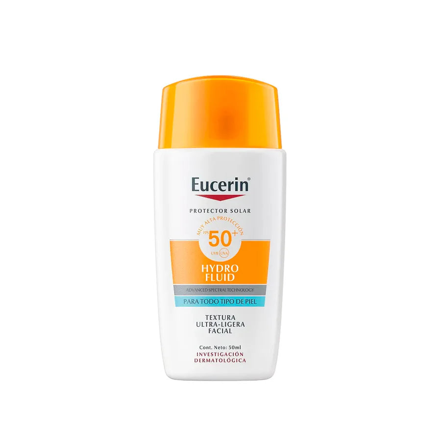 EUCERIN SUN FACIAL HYDRO FLUID FPS50+ 50ML