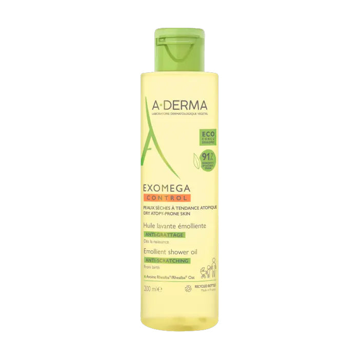 A-DERMA EXOMEGA CONTROL ACEITE DE DUCHA EMOLIENTE 200ML