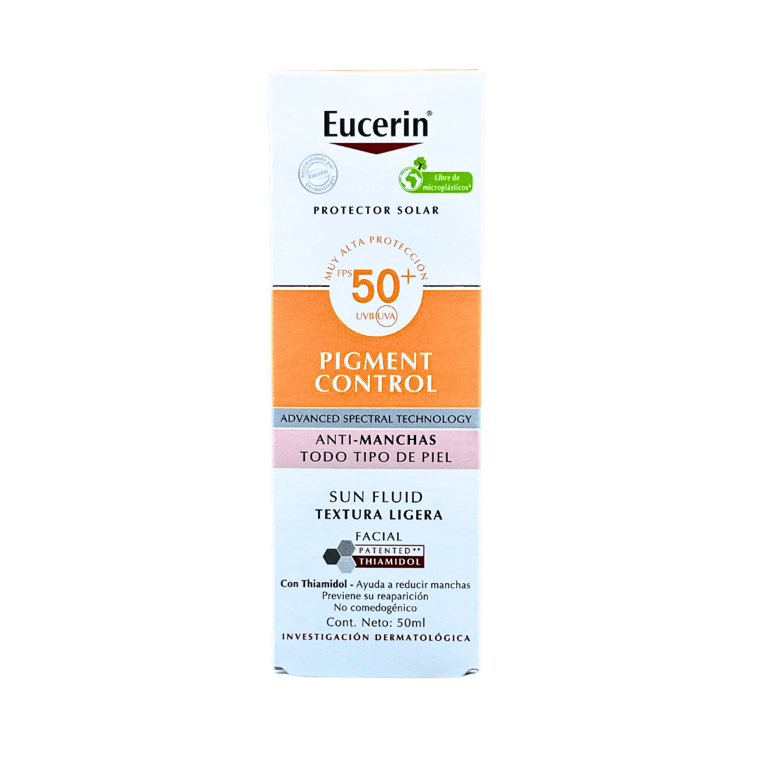 EUCERIN SUN FACIAL PIGMENT CONTROL ANTI-MANCHAS TEXTURA LIGERA FPS 50+ 50ML