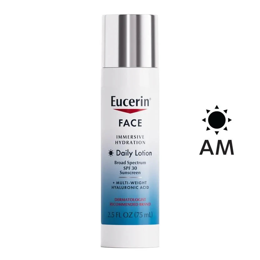 EUCERIN FACE IMMERSIVE HYDRATION DAILY LOTION BROAD SPECTRUM SPF30 75ML