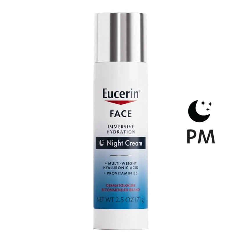 EUCERIN FACE IMMERSIVE HYDRATION NIGHT CREAM 71GR