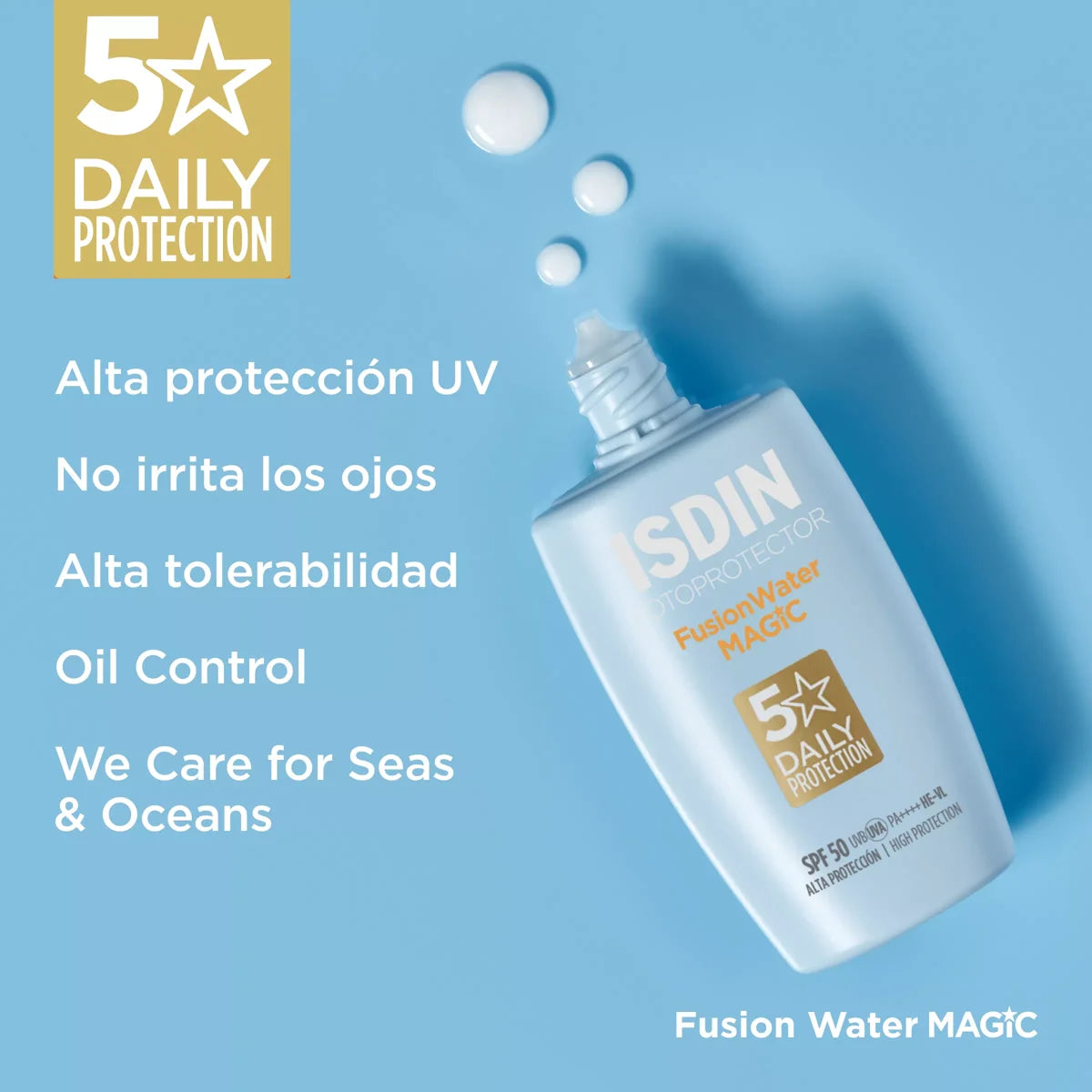 ISDIN FOTOPROTECTOR FUSION WATER MAGIC SPF50+ 50ML