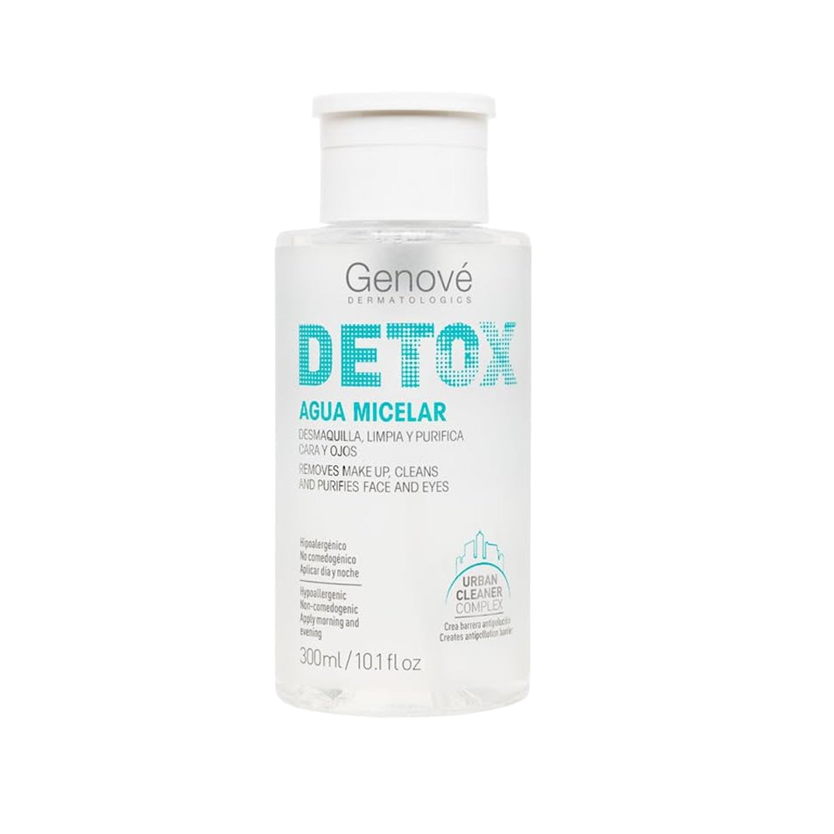 GENOVÉ DETOX AGUA MICELAR ANTIPOLUCIÓN 300ML