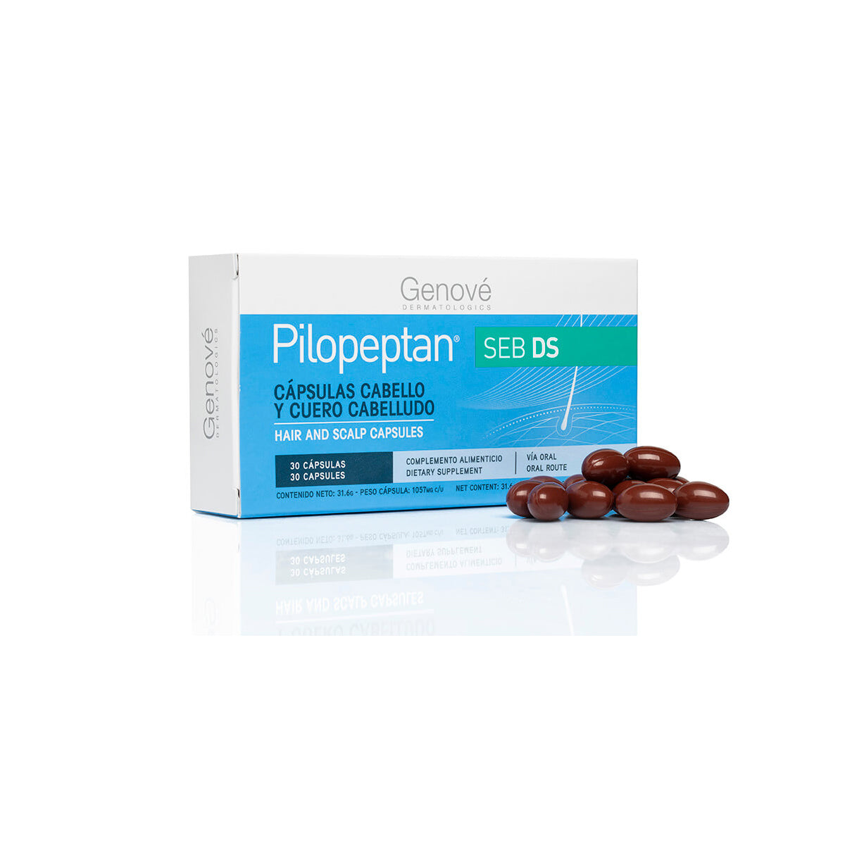 GENOVÉ PILOPETAN SEB CÁPSULAS 1050MG x 30CAPS
