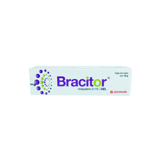 GLENMARK BRACITOR (ADAPALENO 0.1%) GEL 15GR