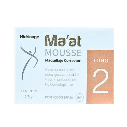 HIDRISAGE MOUSSE MAQUILLAJE CORRECTOR TONO 2
