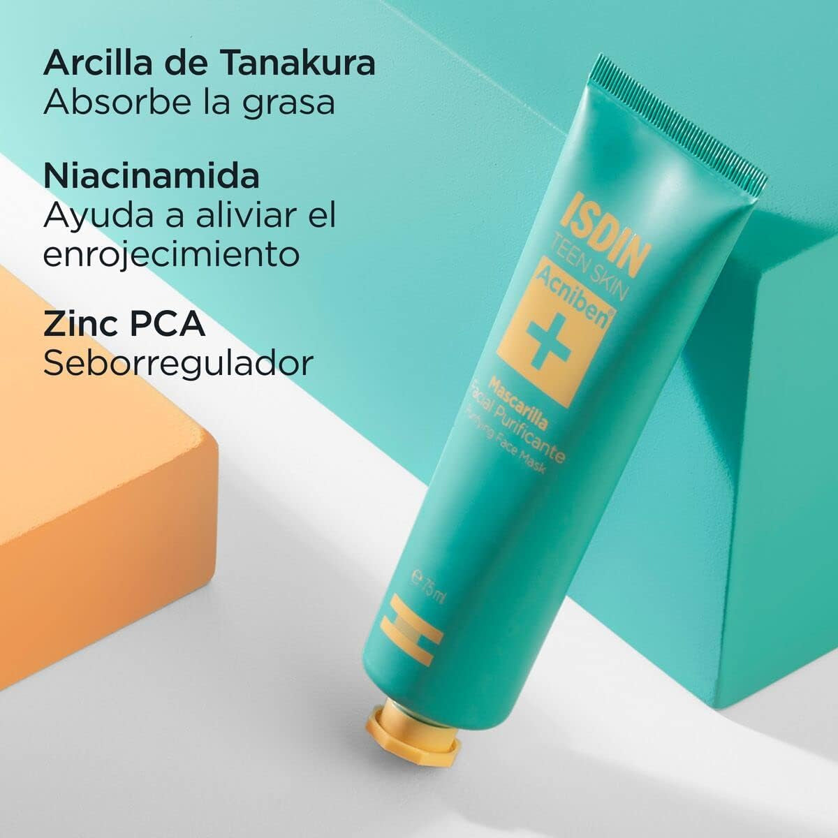 ISDIN ACNIBEN + MASCARILLA FACIAL PURIFICANTE 75ML