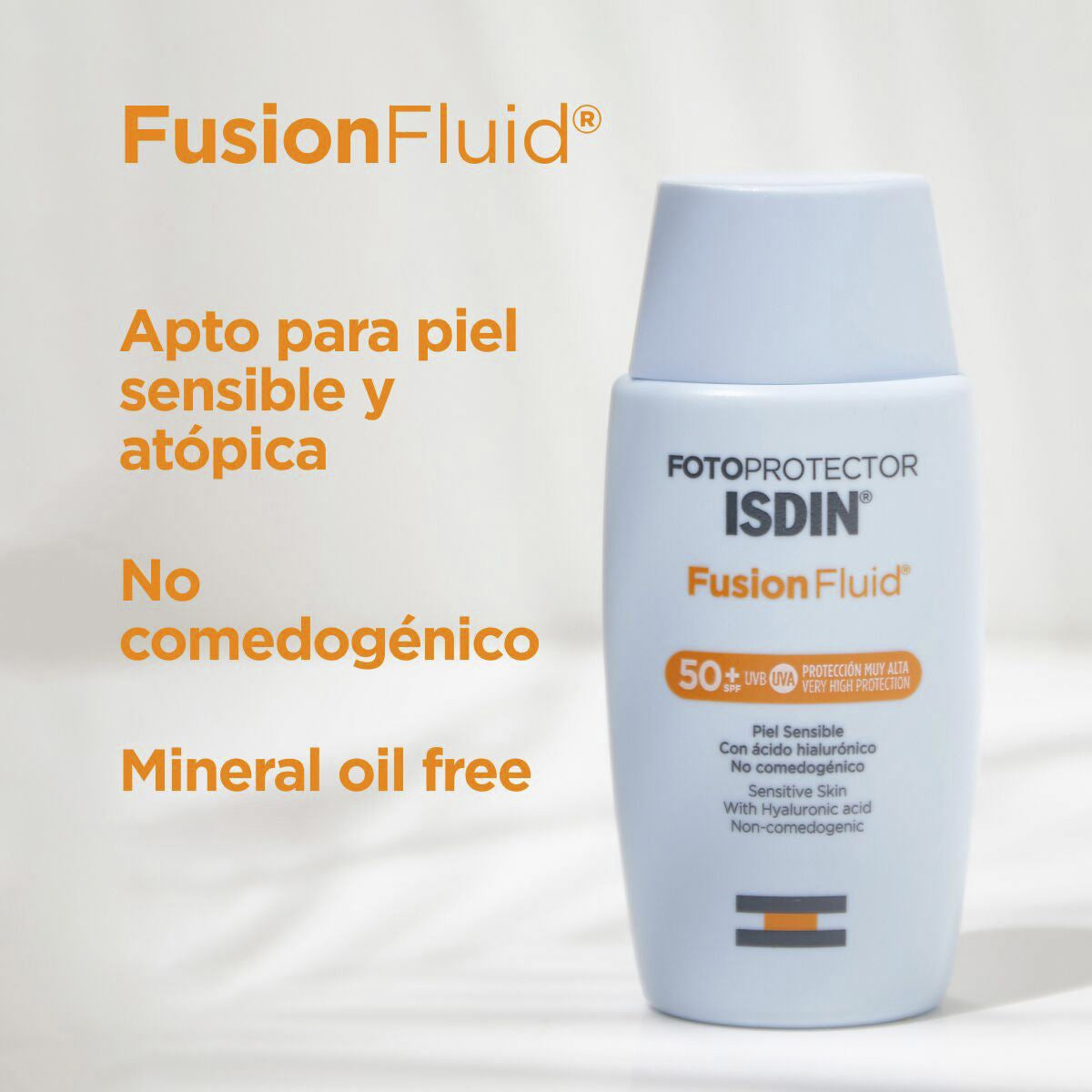 ISDIN FOTOPROTECTOR FUSION FLUID SPF50+ 50ML