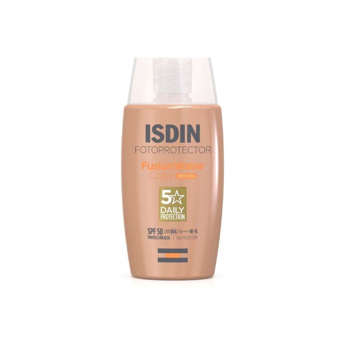 ISDIN FOTOPROTECTOR FUSION WATER COLOR MEDIUM SPF50+ 50ML