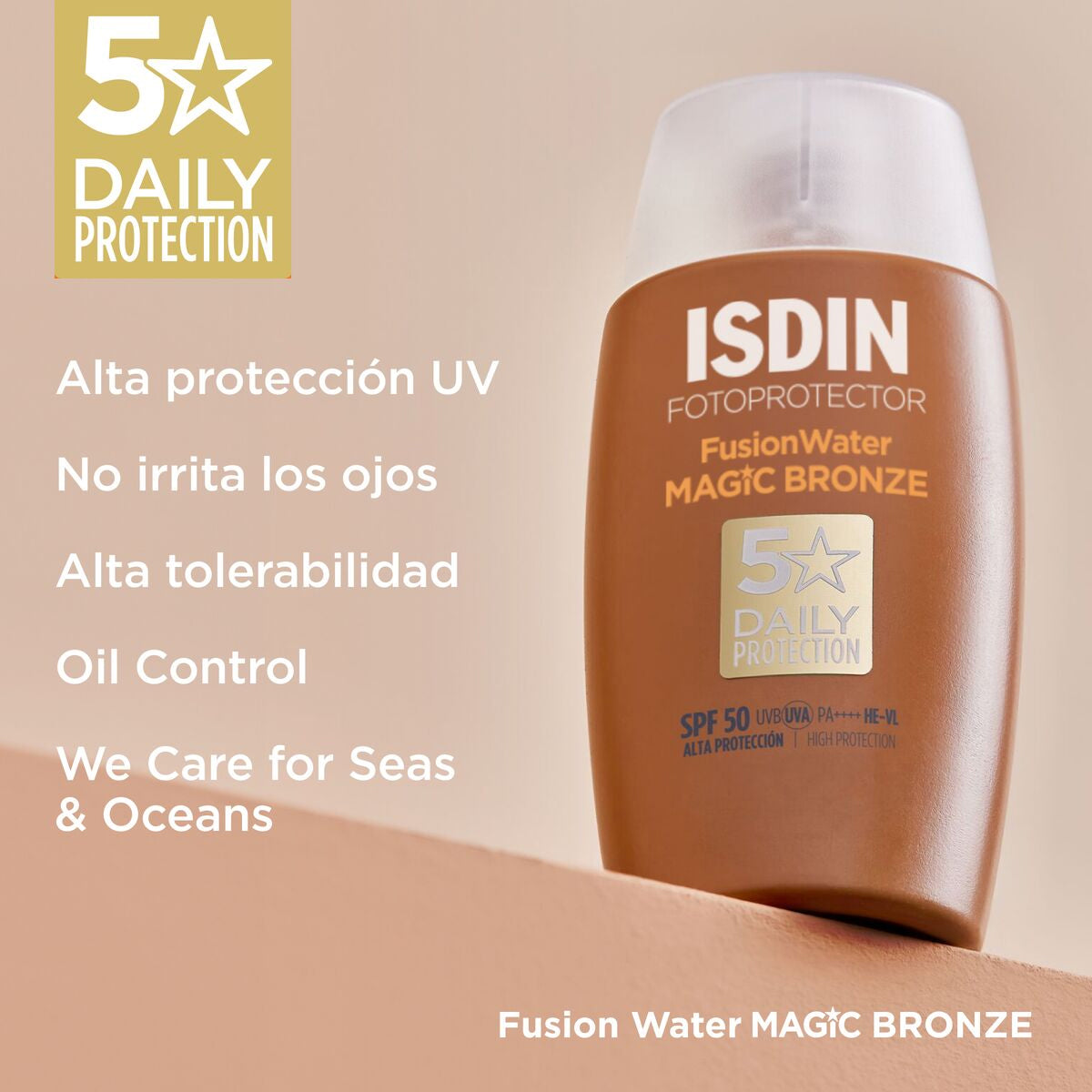 ISDIN FOTOPROTECTOR FUSION WATER MAGIC BRONZE SPF50+ 50ML