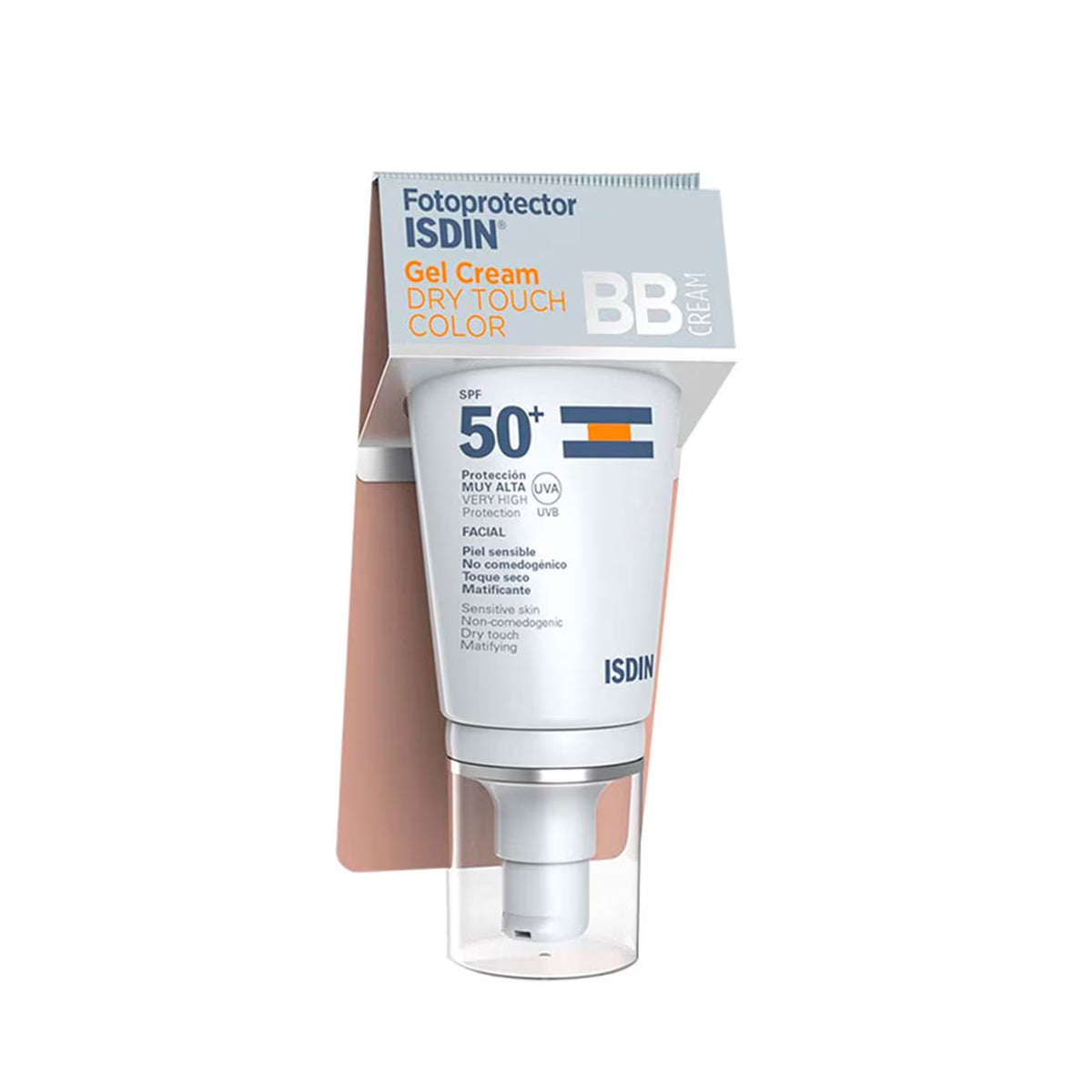 ISDIN FOTOPROTECTOR GEL CREAM DRY TOUCH COLOR BB CREAM FPS50+ 50ML