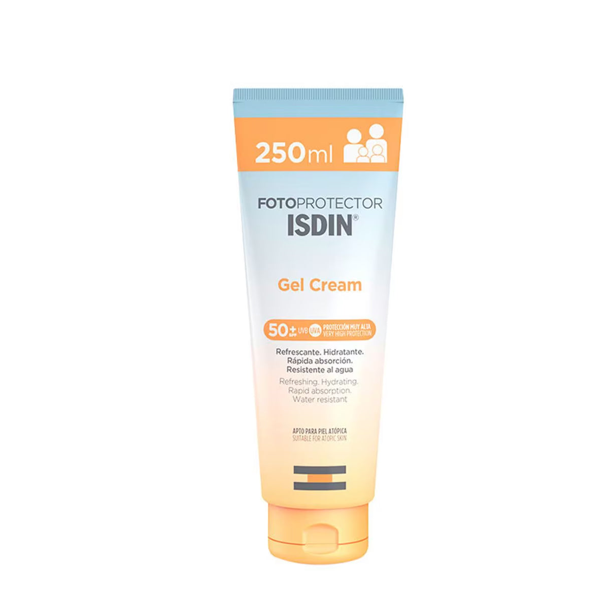 ISDIN FOTOPROTECTOR GEL CREAM WET SKIN SPF50+ 250ML