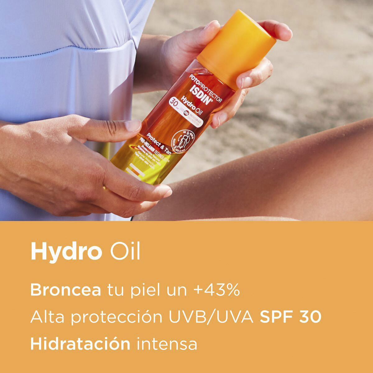 ISDIN FOTOPROTECTOR HYDRO OIL SPF30+ 200ML