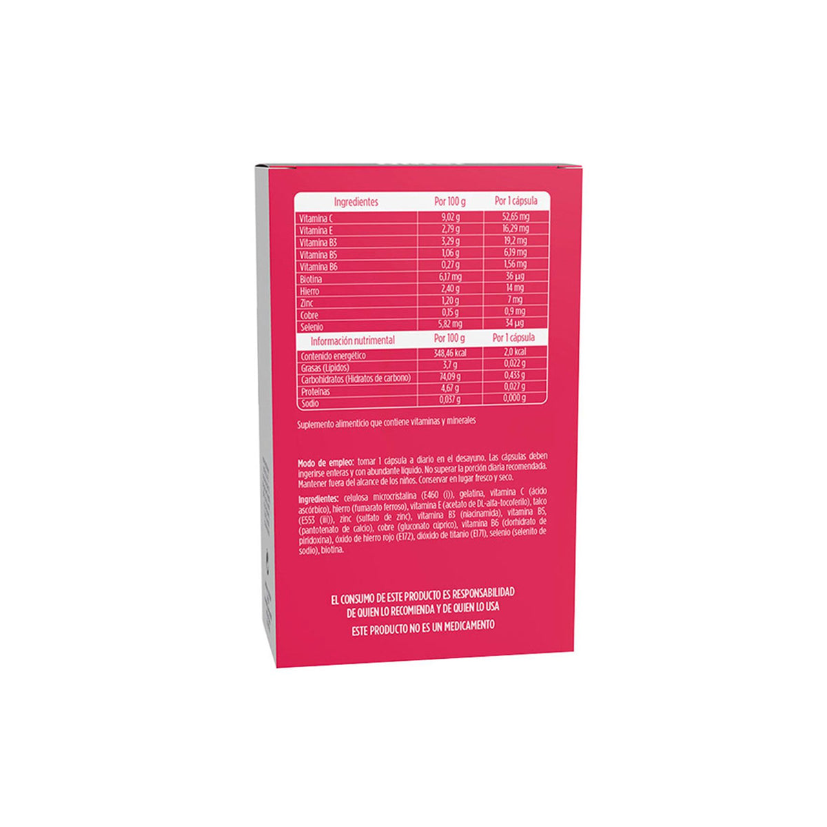 ISDIN LAMBDACAPS SUPLEMENTO ALIMENTICIO 30PZ