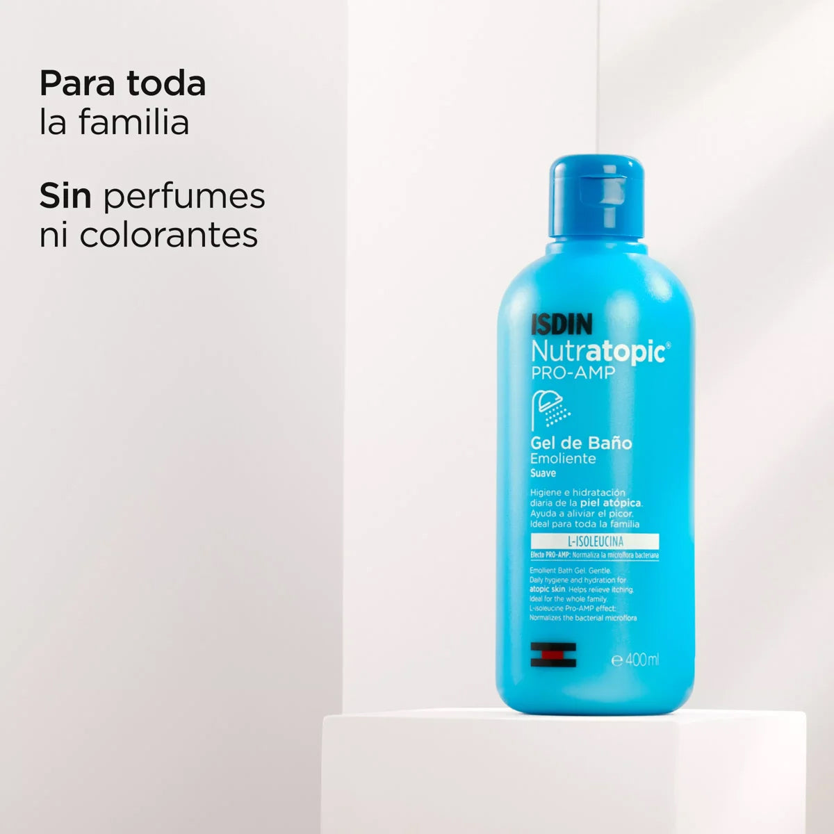 ISDIN NUTRATOPIC PRO-AMP GEL DE BAÑO EMOLIENTE SUAVE 750ML