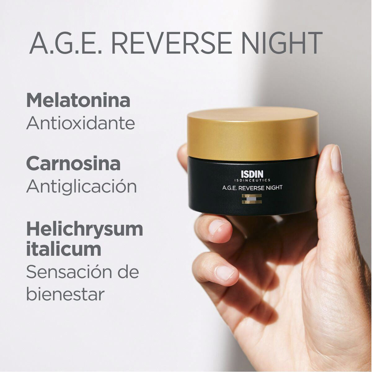 ISDINCEUTICS REJUVENATE AGE REVERSE NIGHT CREAM 50ML