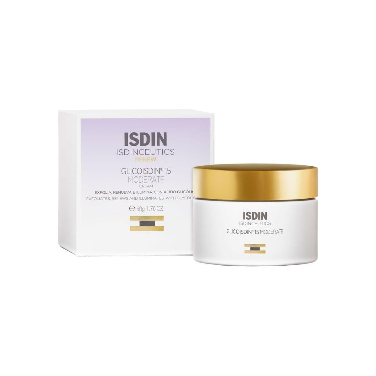 ISDINCEUTICS RENEW GLICOISDIN 15 MODERATE CREAM 50GR