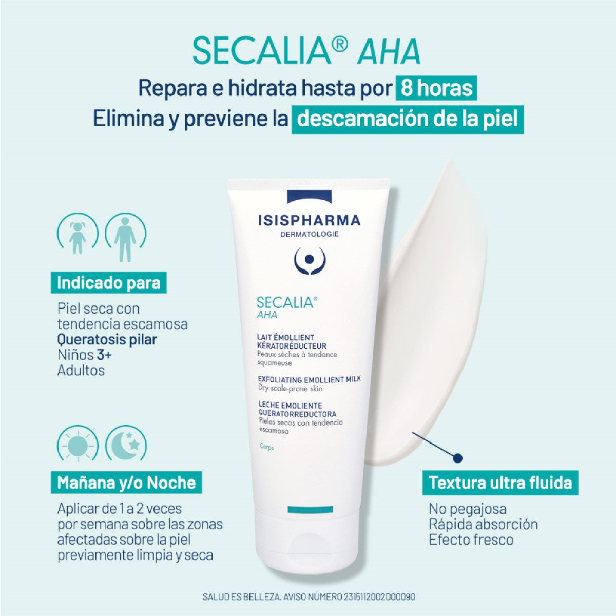 ISISPHARMA SECALIA AHA 200ML