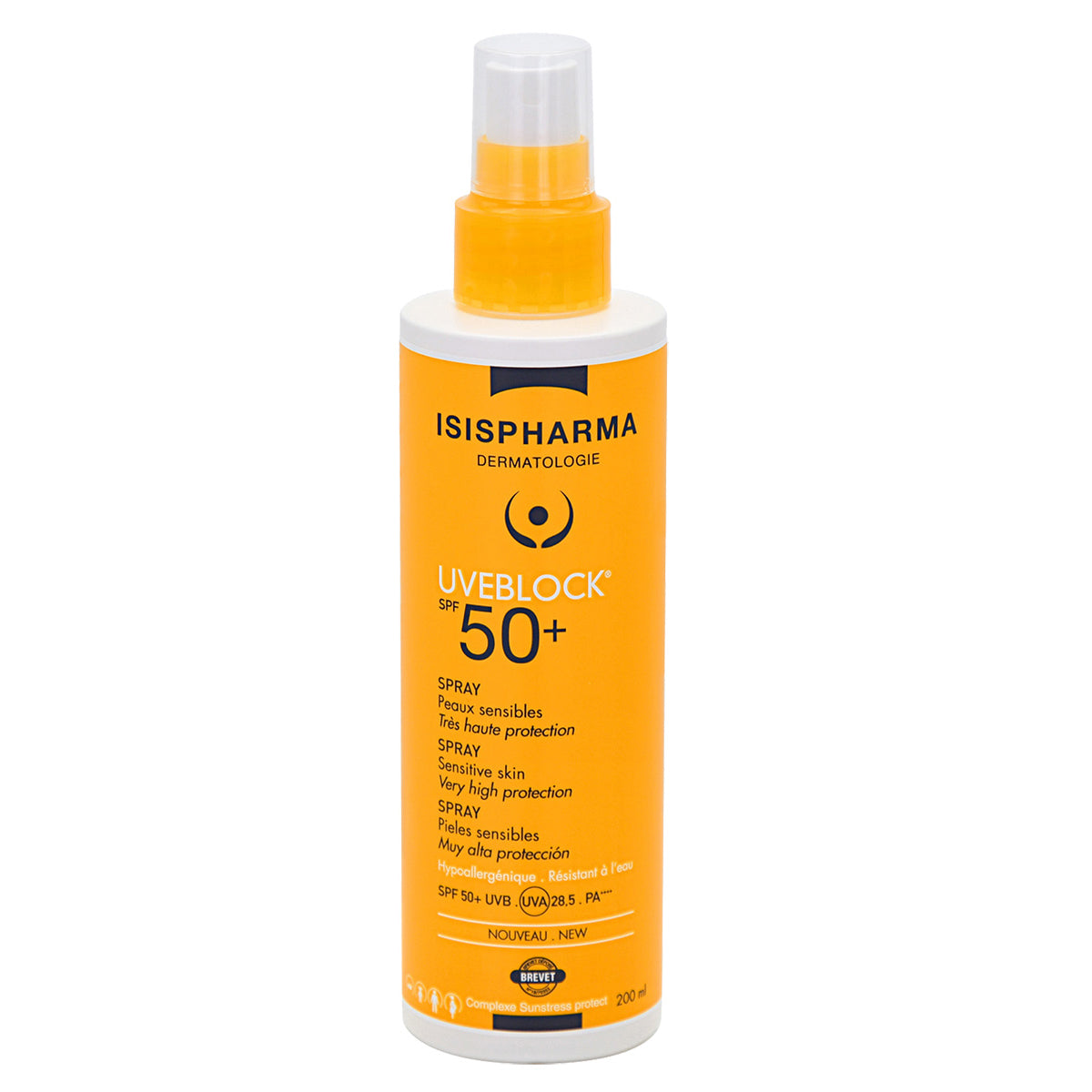 ISISPHARMA UVEBLOCK SPF50+ SPRAY 200ML