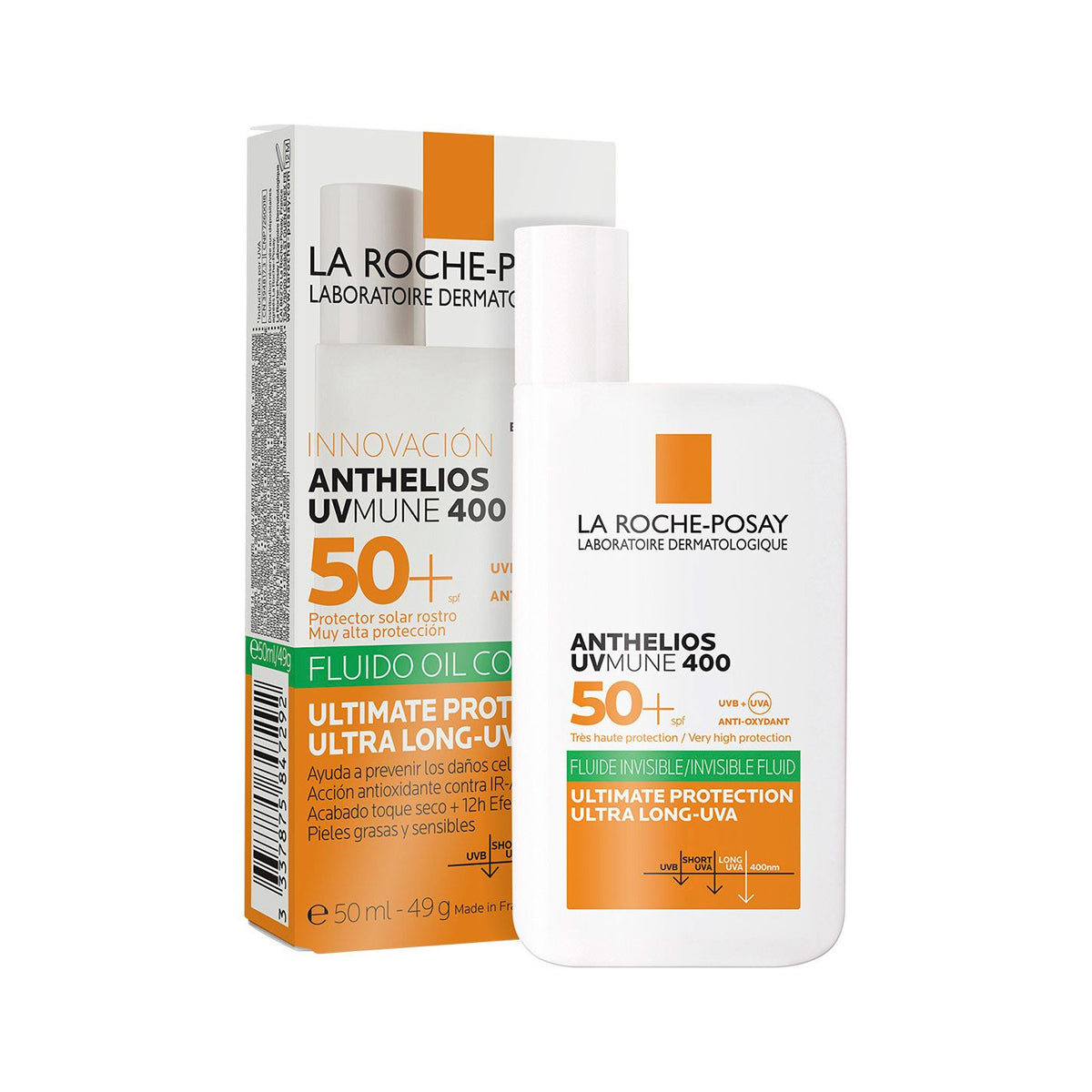 LA ROCHE-POSAY ANTHELIOS UVMUNE 400 FLUIDO OIL CONTROL SPF50+ 50ML