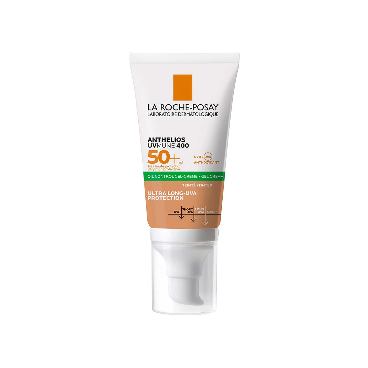 LA ROCHE-POSAY ANTHELIOS UVMUNE 400 GEL-CREMA OIL CONTROL COLOR SPF50+ 50ML