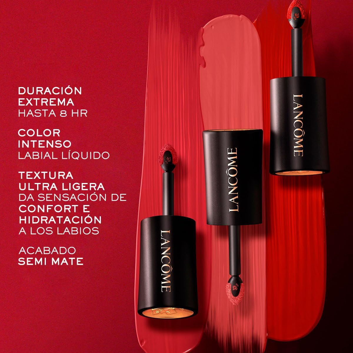LANCÔME L´ABSOLU ROUGE DRAMA INK SEMI MATTE LIP INK 500 L´ORFÉVRE 6ML