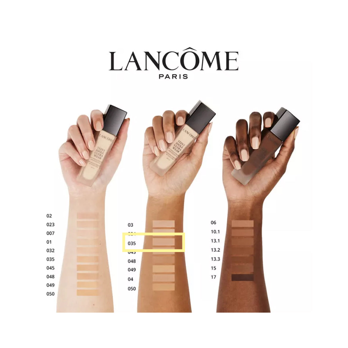 LANCÔME TEINT IDOLE ULTRA WEAR COVERAGE 035 BEIGE DORÉ SPF15+ 30ML