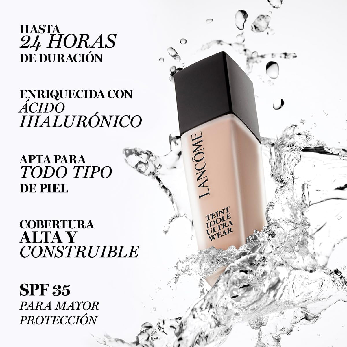 LANCÔME TEINT IDOLE ULTRA WEAR COVERAGE 425C BEIGE NOISETTE SPF35+ 30ML