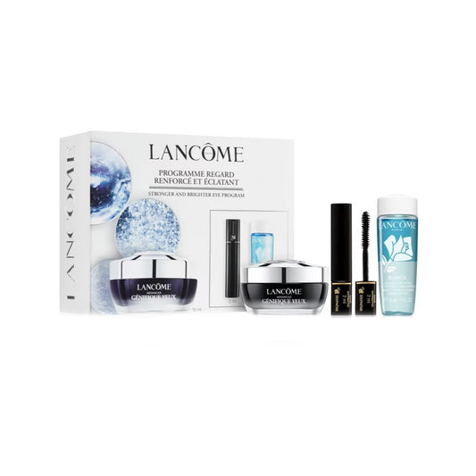 LANCÔME TRATAMIENTO FACIAL CREMA CONTORNO DE OJOS 15ML+ MÁSCARA PESTAÑAS 2ML + LOCIÓN DESMAQUILLANTE 30ML