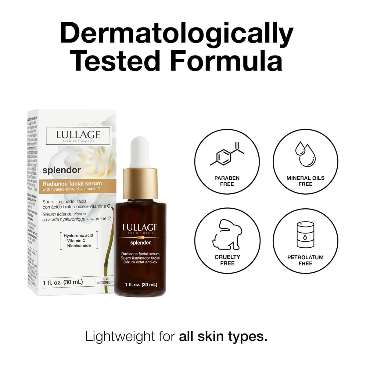 LULLAGE SPLENDOR RADIANCE FACIAL SÉRUM 30ML