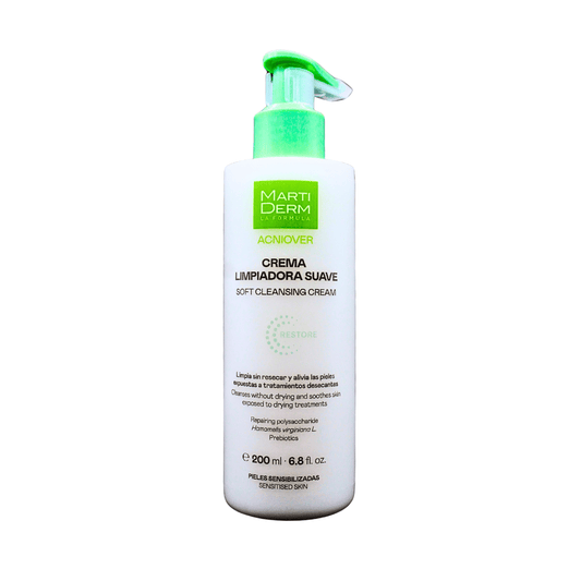 MartiDerm Acniover Crema Limpiadora Suave 200 ml