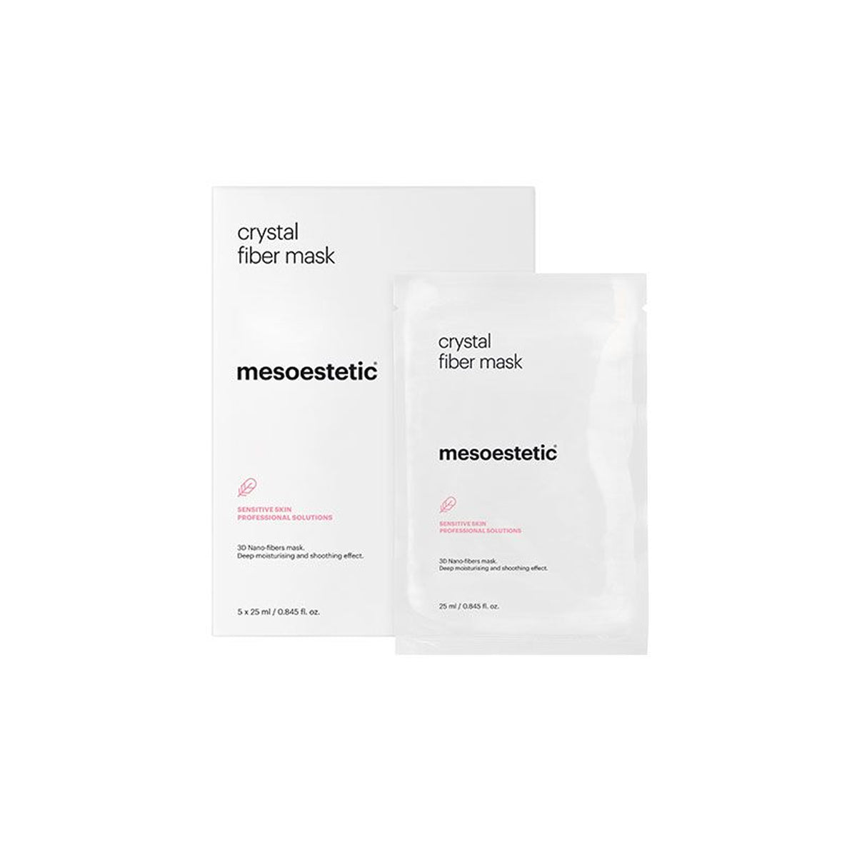 MESOESTETIC CRYSTAL FIBER MASK 5 x 25ML