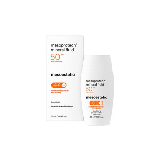 MESOESTETIC MESOPROTECH MINERAL FLUID PROTECTOR SOLAR COLOR SPF50+ 50ML