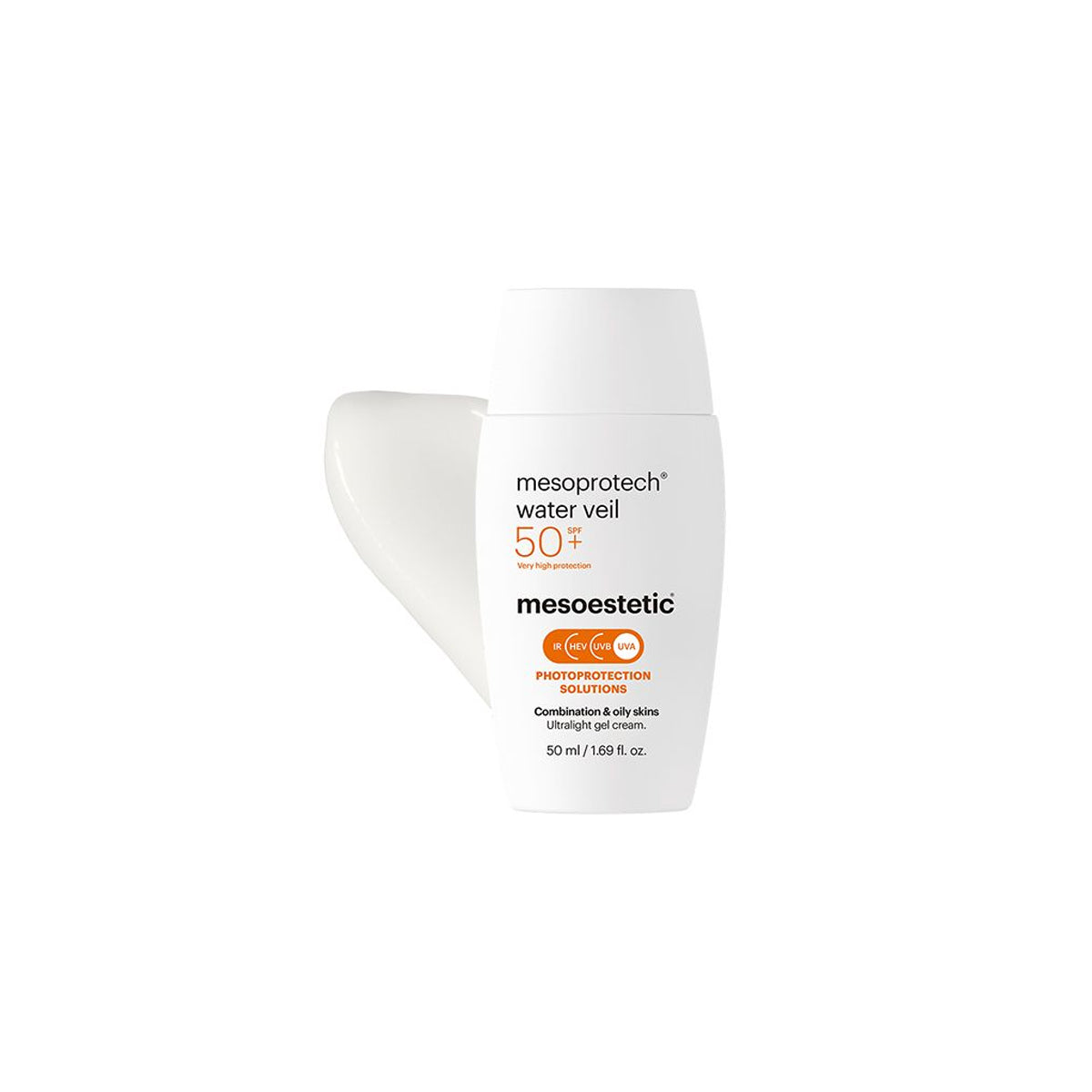 MESOESTETIC MESOPROTECH WATER VEIL PROTECTOR SOLAR GEL CREAM SPF50+ 50ML