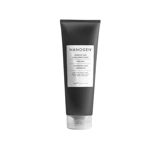 NANOGEN SHAMPOO AND HALF-CONDITIONER FOR MEN THICKENING HAIR EXPERIENCE 240ML