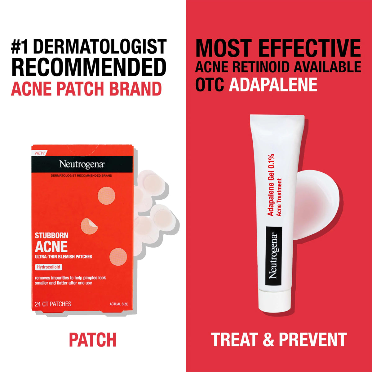 NEUTROGENA ADAPALENE GEL 0.1% ACNE TREATMENT 45GR