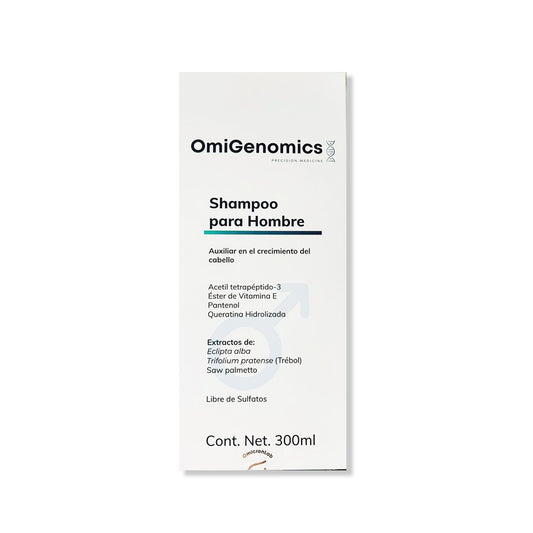 OMICRONLAB OMIGENOMICS SHAMPOO PARA HOMBRE 300ML