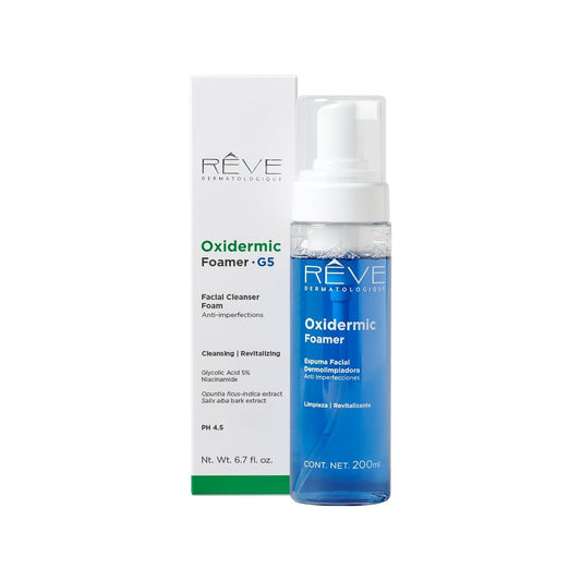 RÉVE OXIDERMIC FOAMER-G5 ESPUMA FACIAL DERMOLIMPIADORA 200ML
