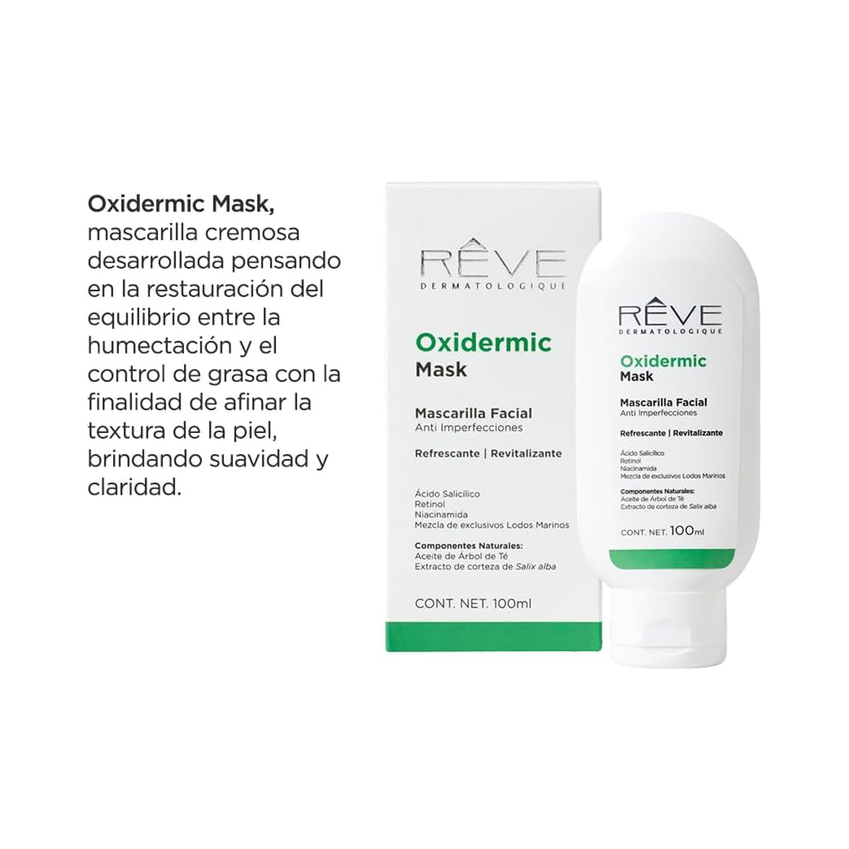 RÉVE OXIDERMIC MASK MASCARILLA FACIAL 100ML