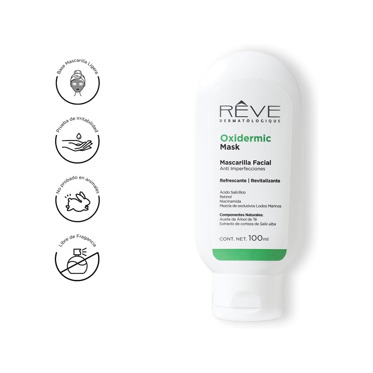 RÉVE OXIDERMIC MASK MASCARILLA FACIAL 100ML