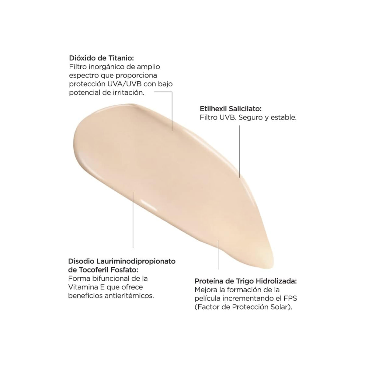 RÉVE SUNVEIL FLUIDE COULEUR PROTECTOR SOLAR AMPLIO ESPECTRO SPF50+ 50ML