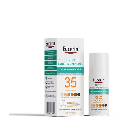 EUCERIN SENSITIVE MINERAL FACE TINTED SPF 35+ 50ML