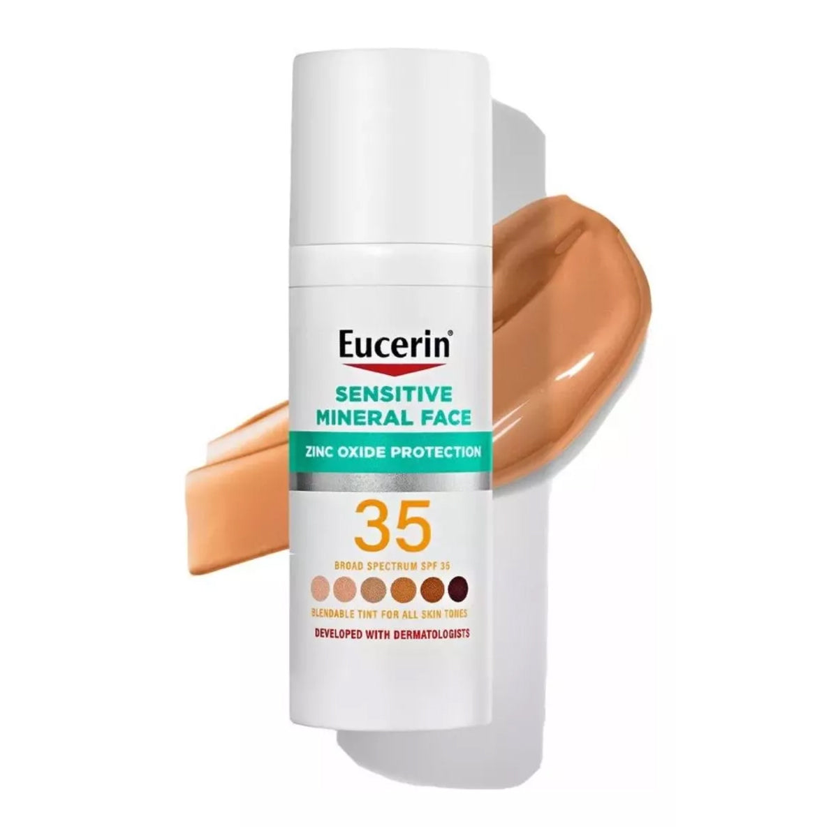 EUCERIN SENSITIVE MINERAL FACE TINTED SPF 35+ 50ML