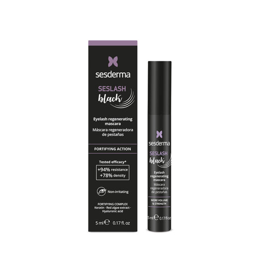 SESDERMA SESLASH BLACK MÁSCARA REGENERADORA DE PESTAÑAS 5ML