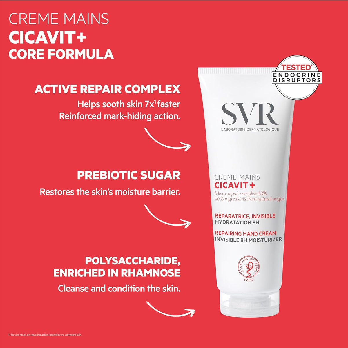 SVR CICAVIT+ CREME MAINS CREMA REPARADORA DE MANOS 75GR
