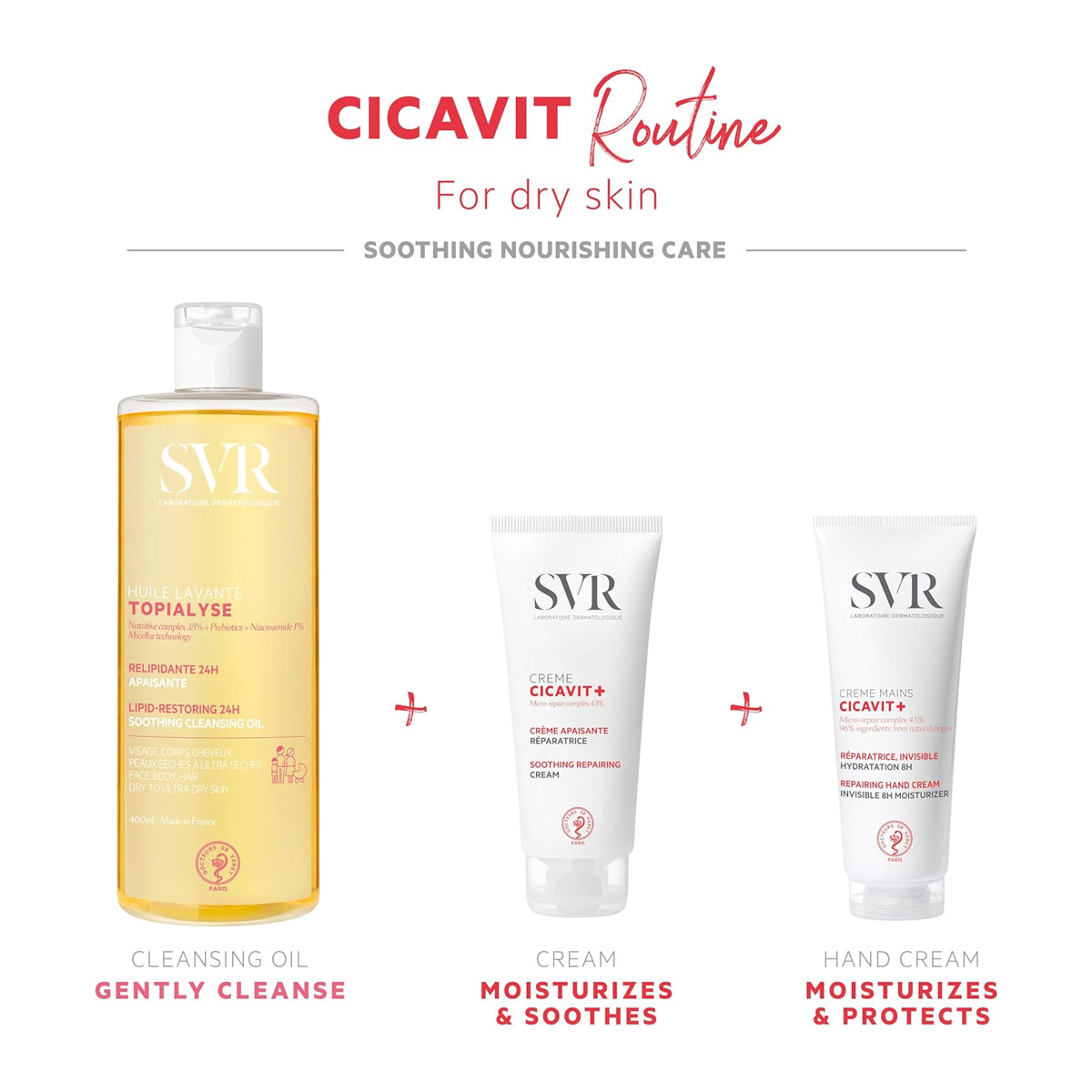 SVR CICAVIT+ CREME MAINS CREMA REPARADORA DE MANOS 75GR