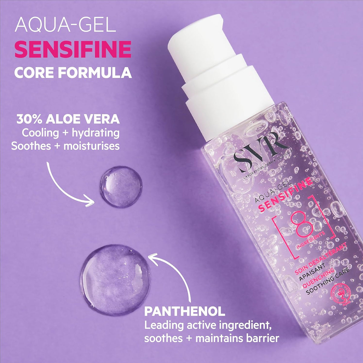 SVR SENSIFINE AQUA-GEL - 8 - 40ML
