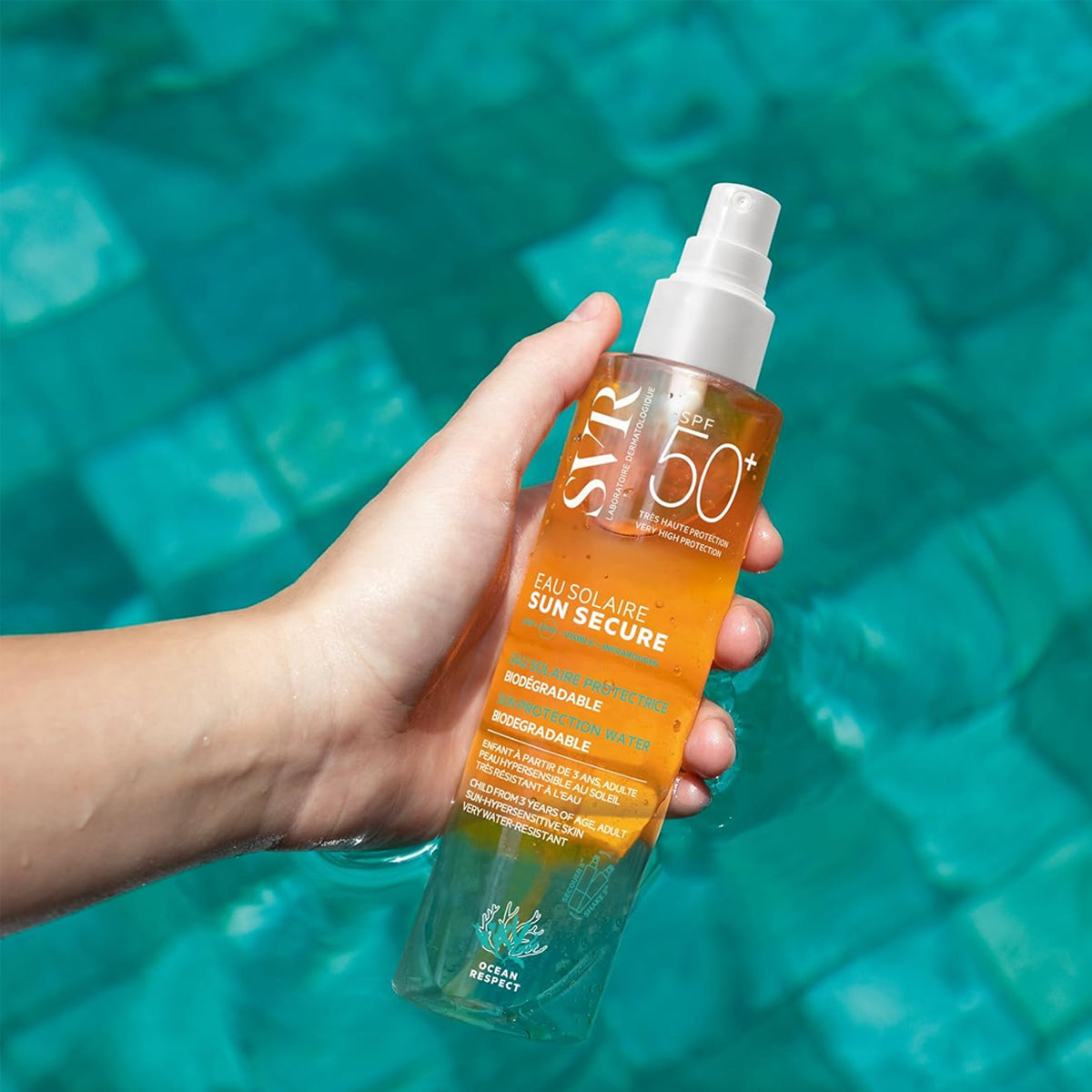 SVR SUN SECURE EAU SOLAIRE SPF50+ 200ML