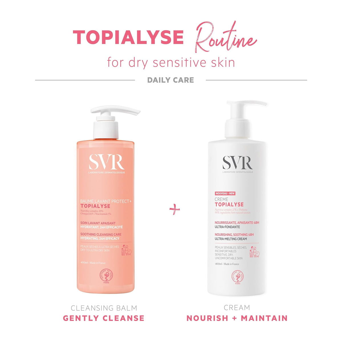 SVR TOPIALYSE CREMA PARA PIEL SECA 400ML